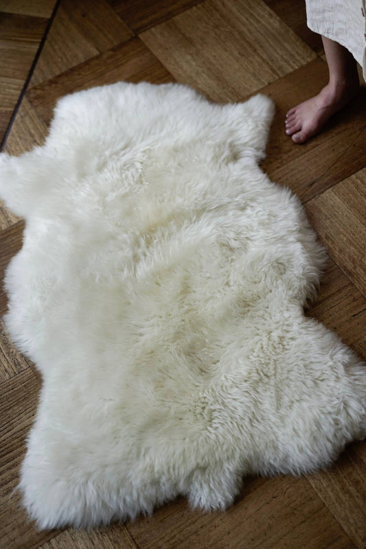 Natural Sheepskin Rug from Chile
