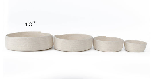 Ten Dots Textiles - 10" Catch All Basket