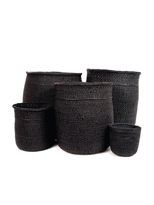 Extra Large Full Black Iringa Baskets