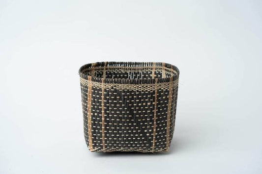 NEEPA HUT - Bidayuh Storage Basket | Charcoal