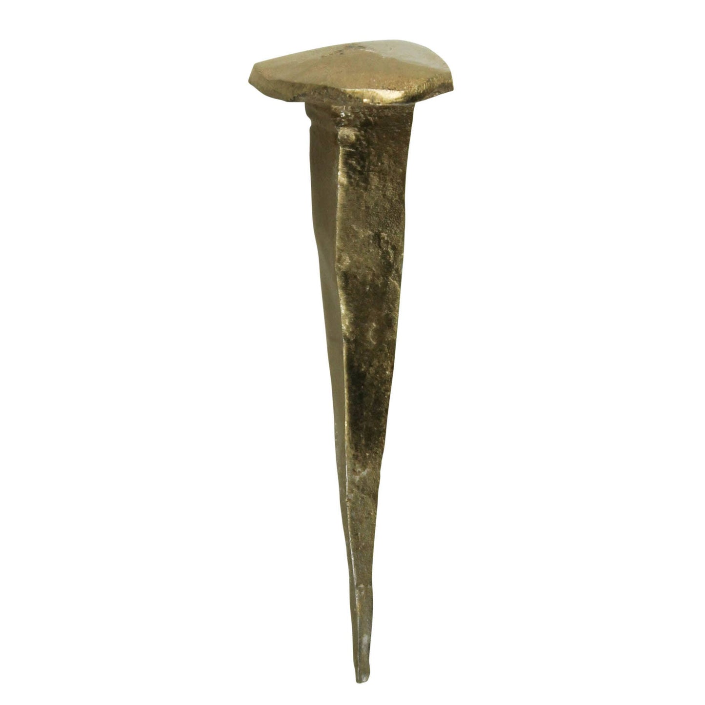 Forged Iron Nail, Brass