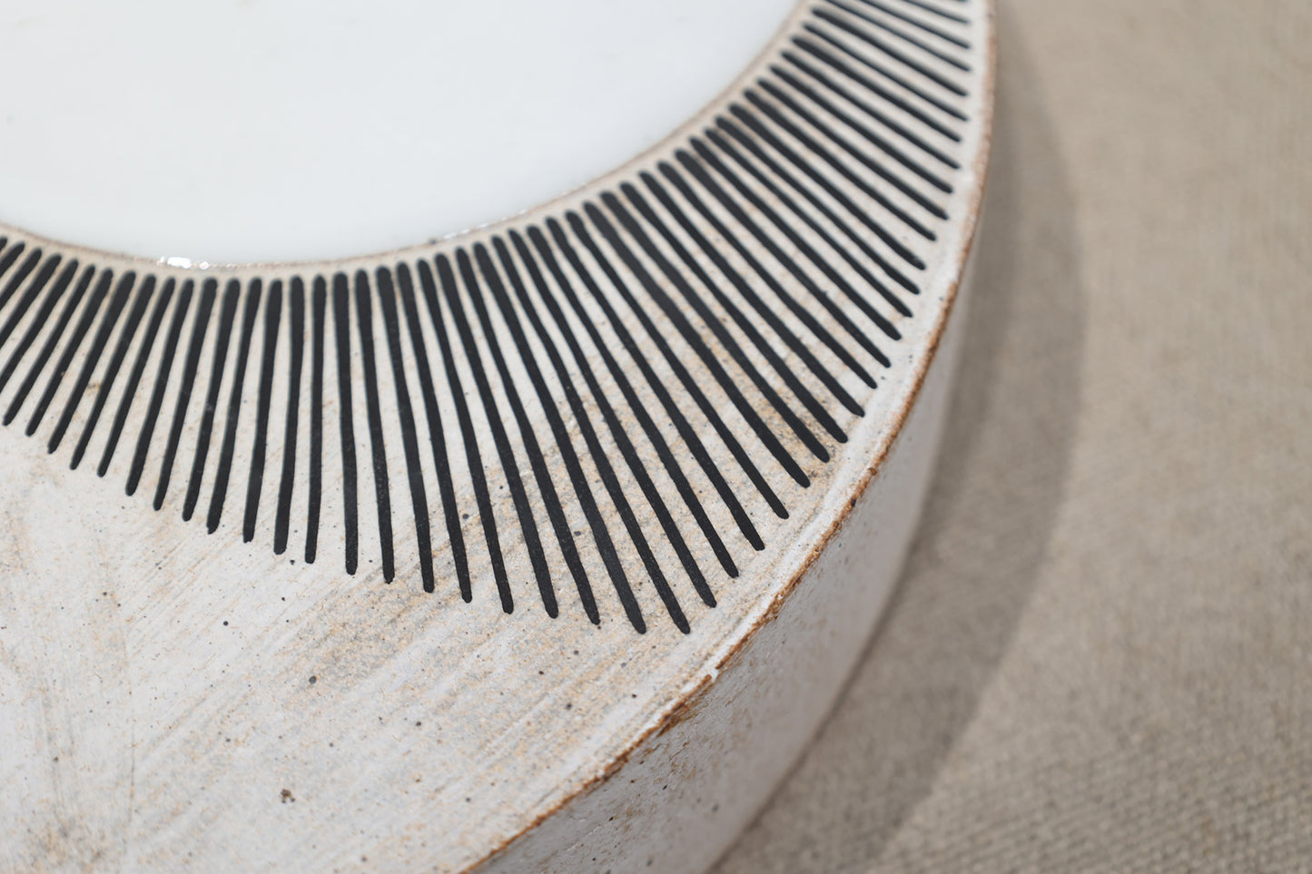 New Half Eye White Sculpture MQUAN