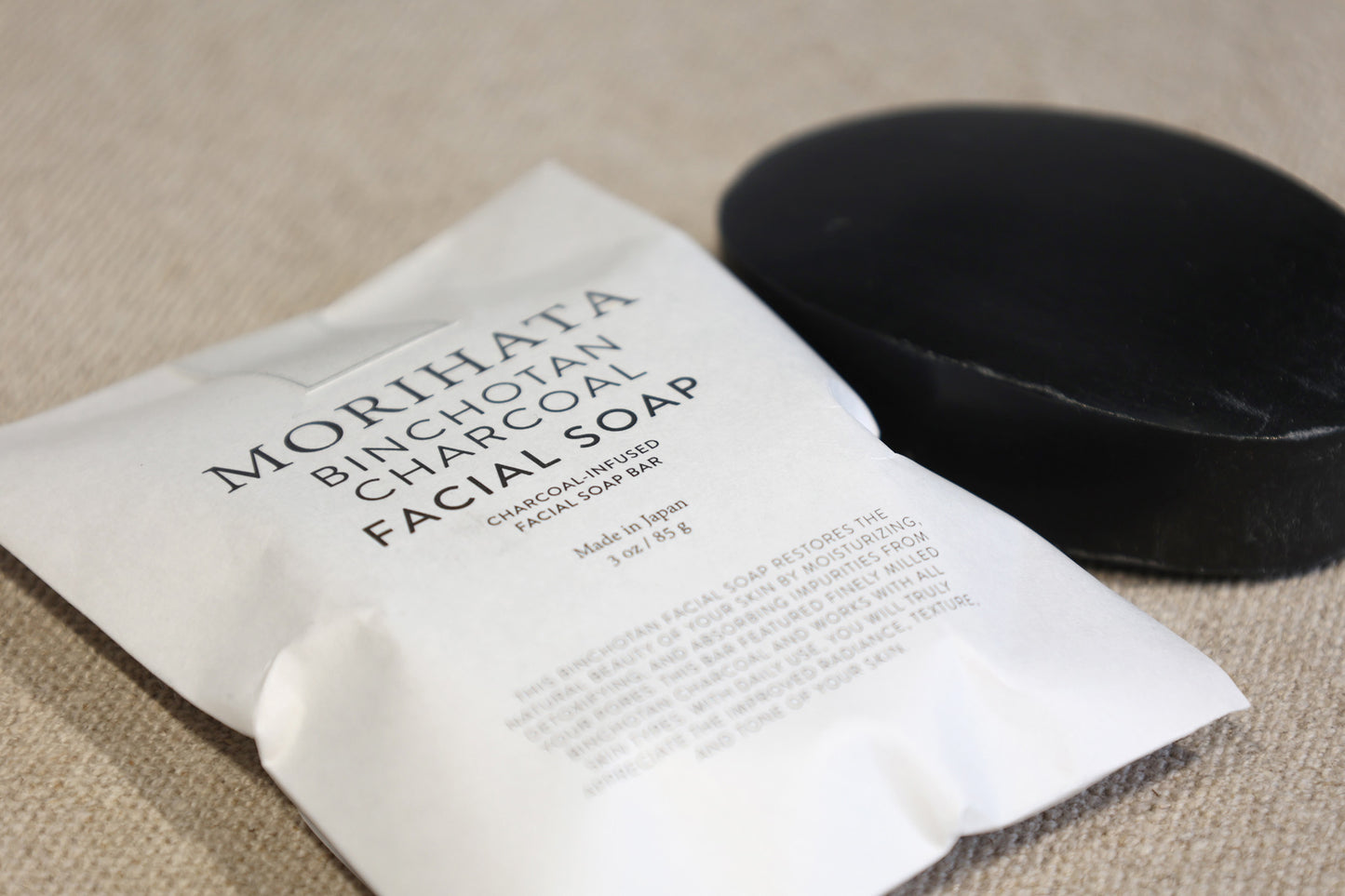 charcoal facial soap