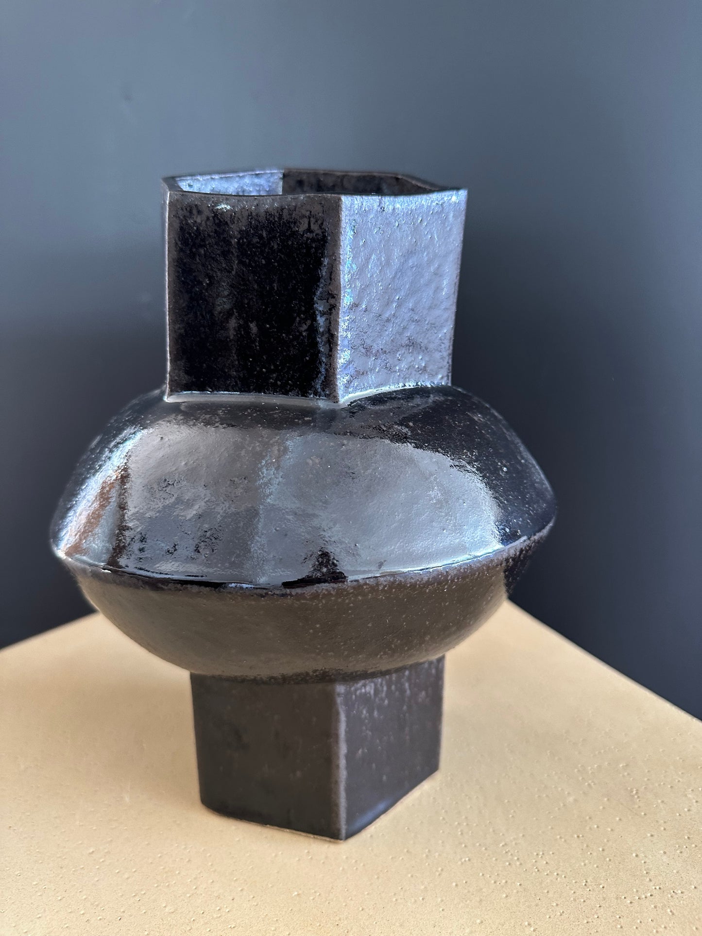 Small Oval Tube Vase