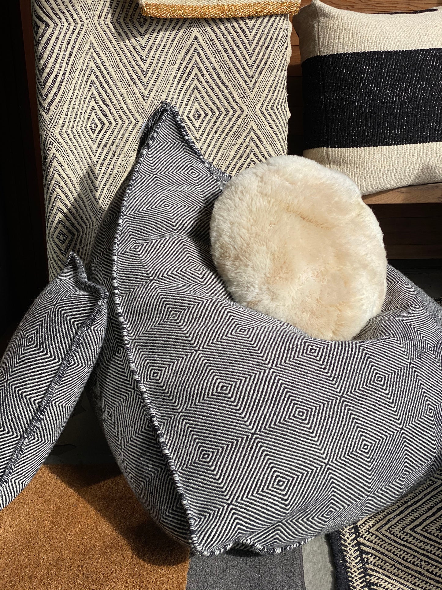 Sail Cocoon Pouf by Hector Serrano for Gandia Blasco