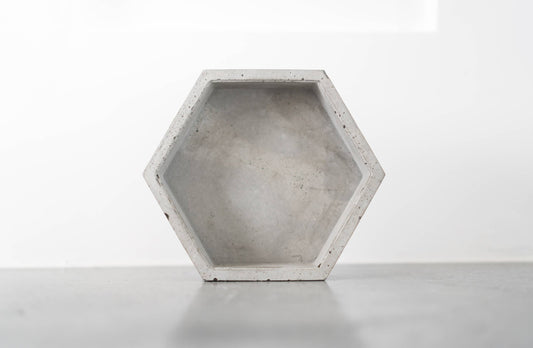 Made by Deborah - Concrete Hexagon Dish