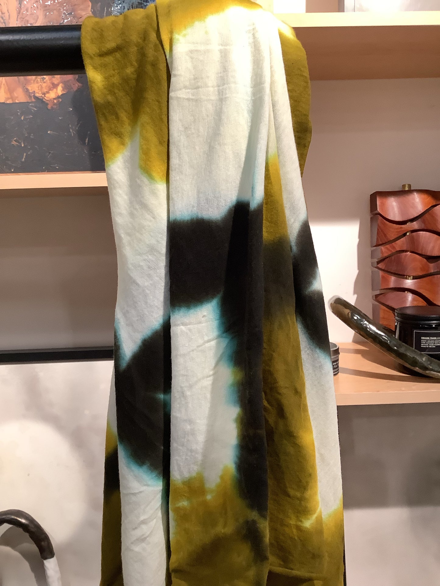 Foulard cross yellow