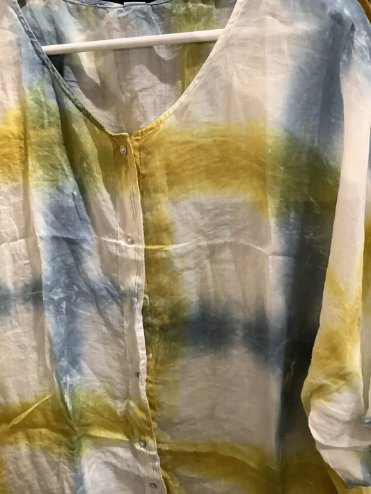 Cross yellow grey super shirt