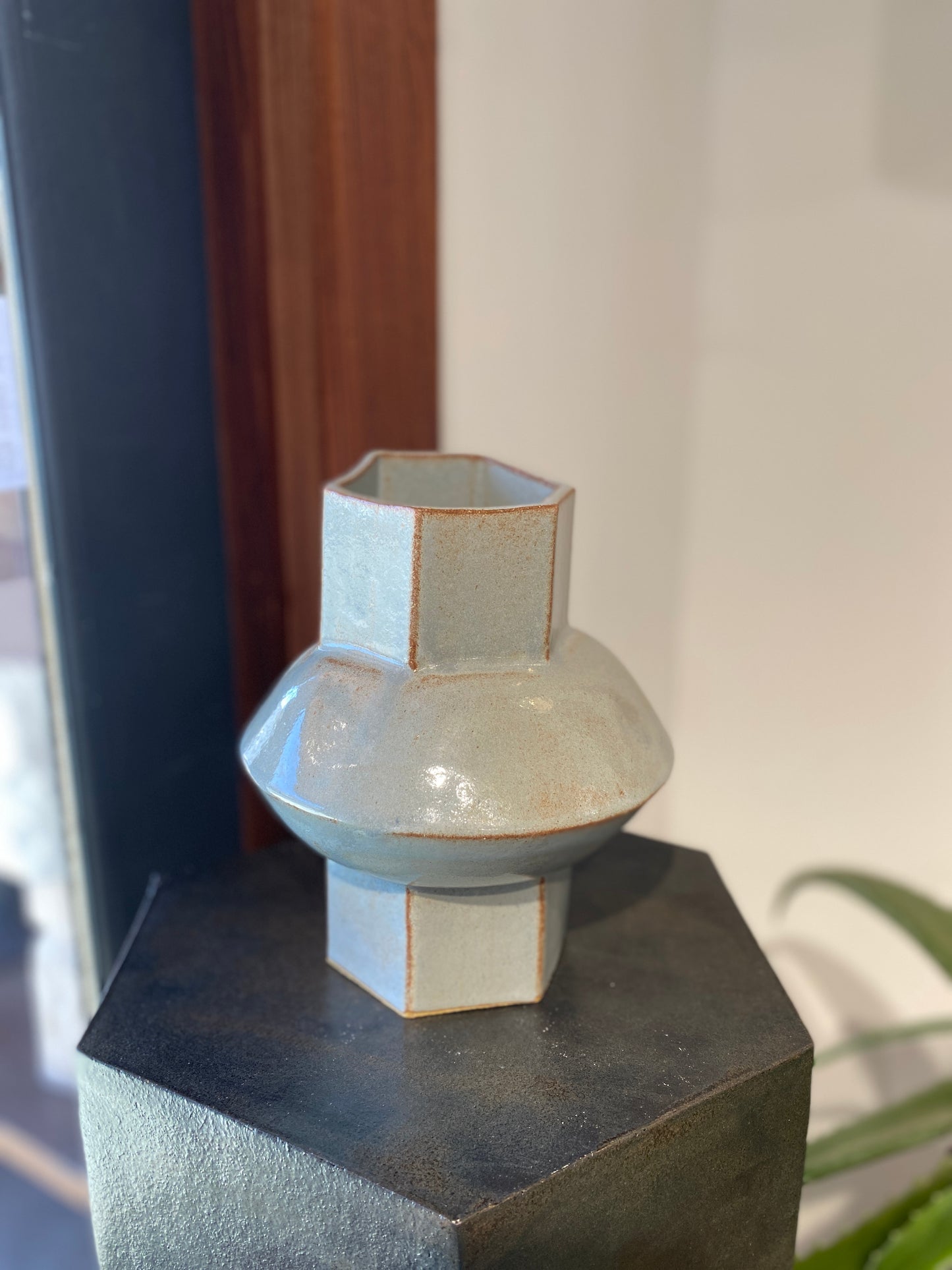 Small Oval Tube Vase