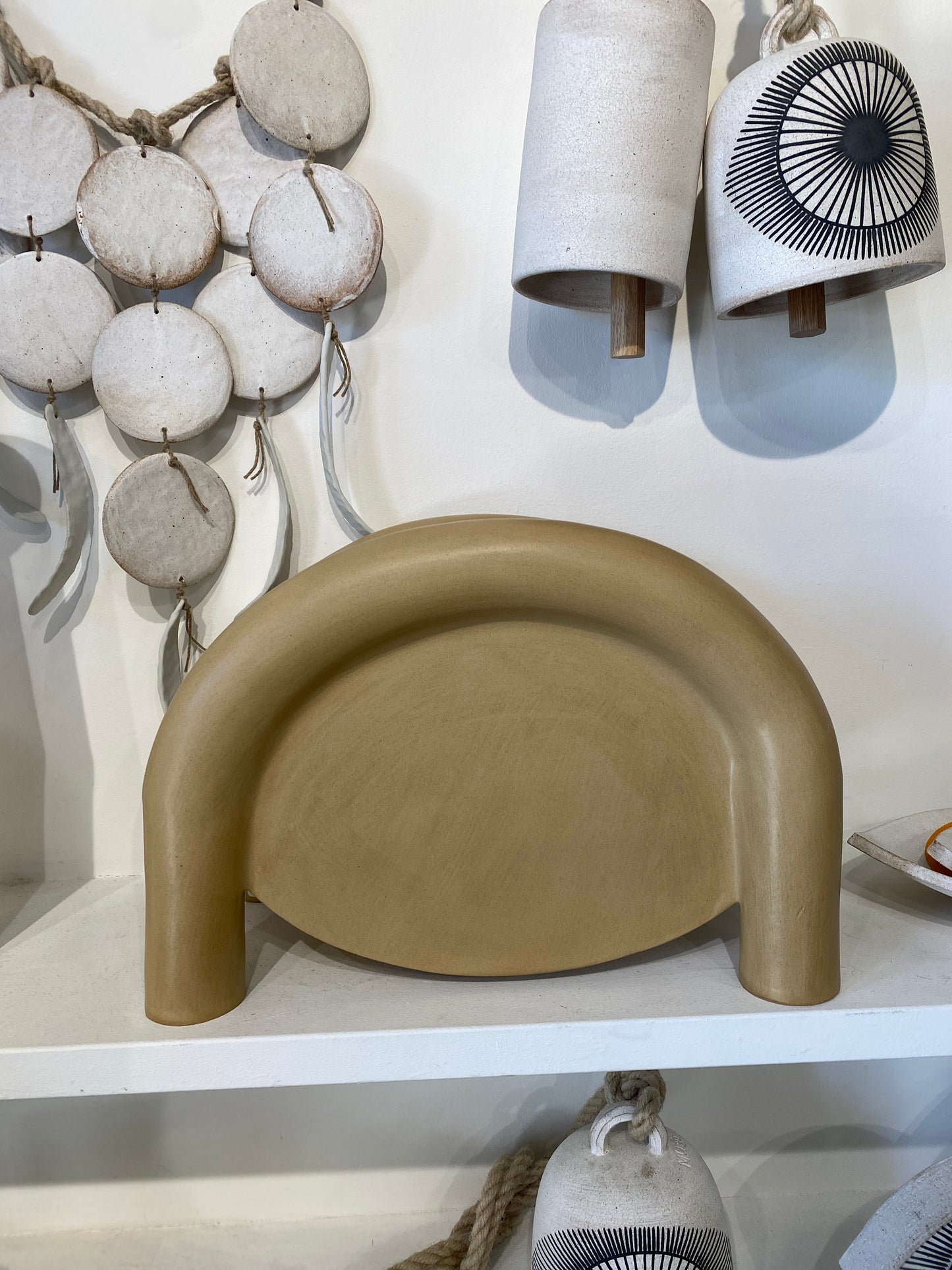 Dune Arc Ceramic Vessel by BZippy