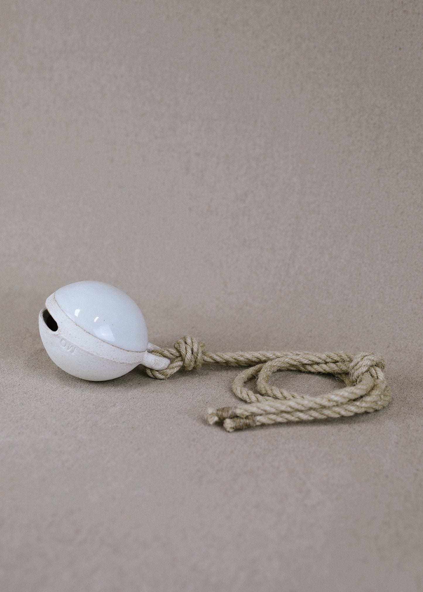 Jingle Bell Domed: Full Moon White