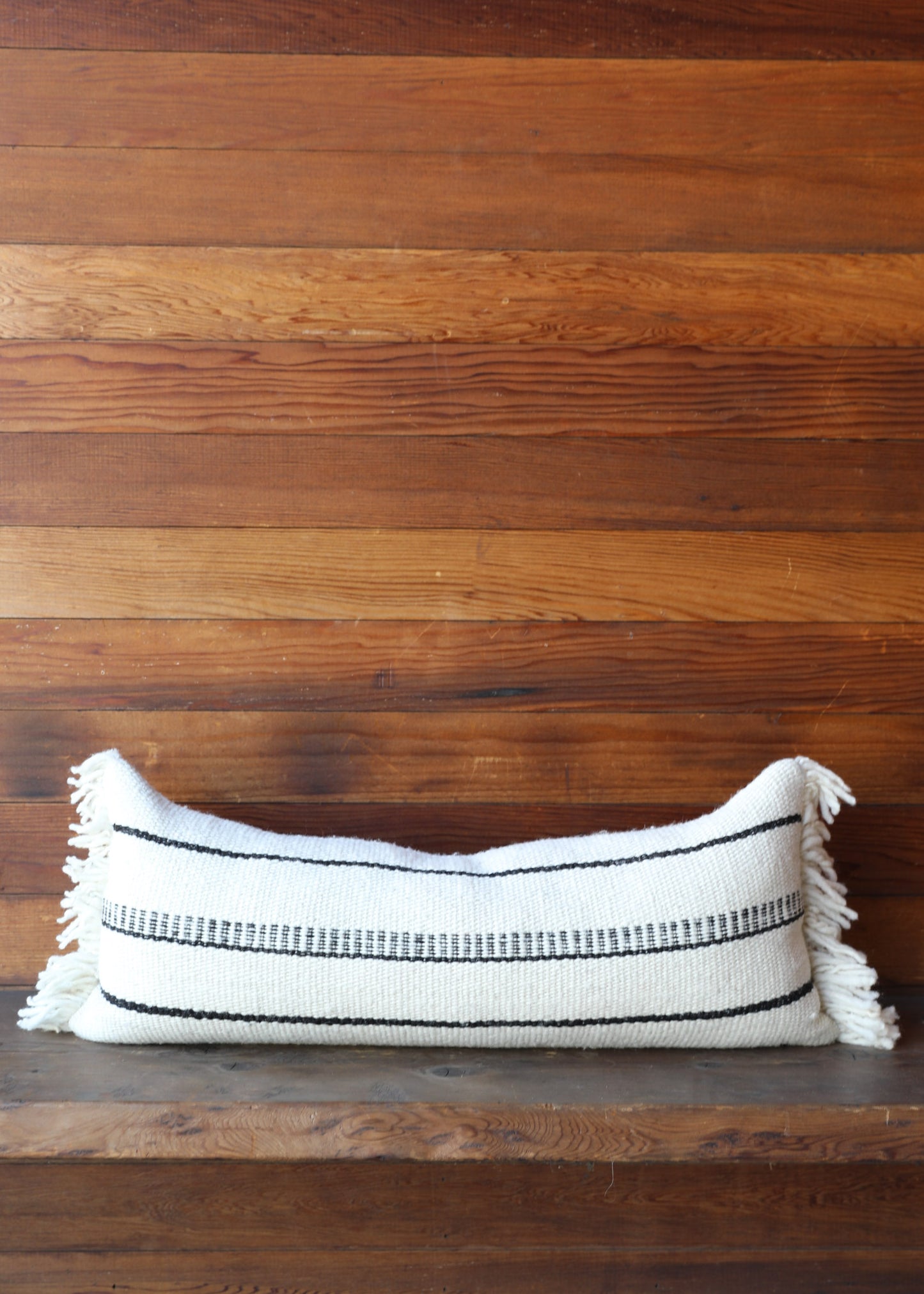 Lazzo Wool Lumbar Pillow 14''x 35''