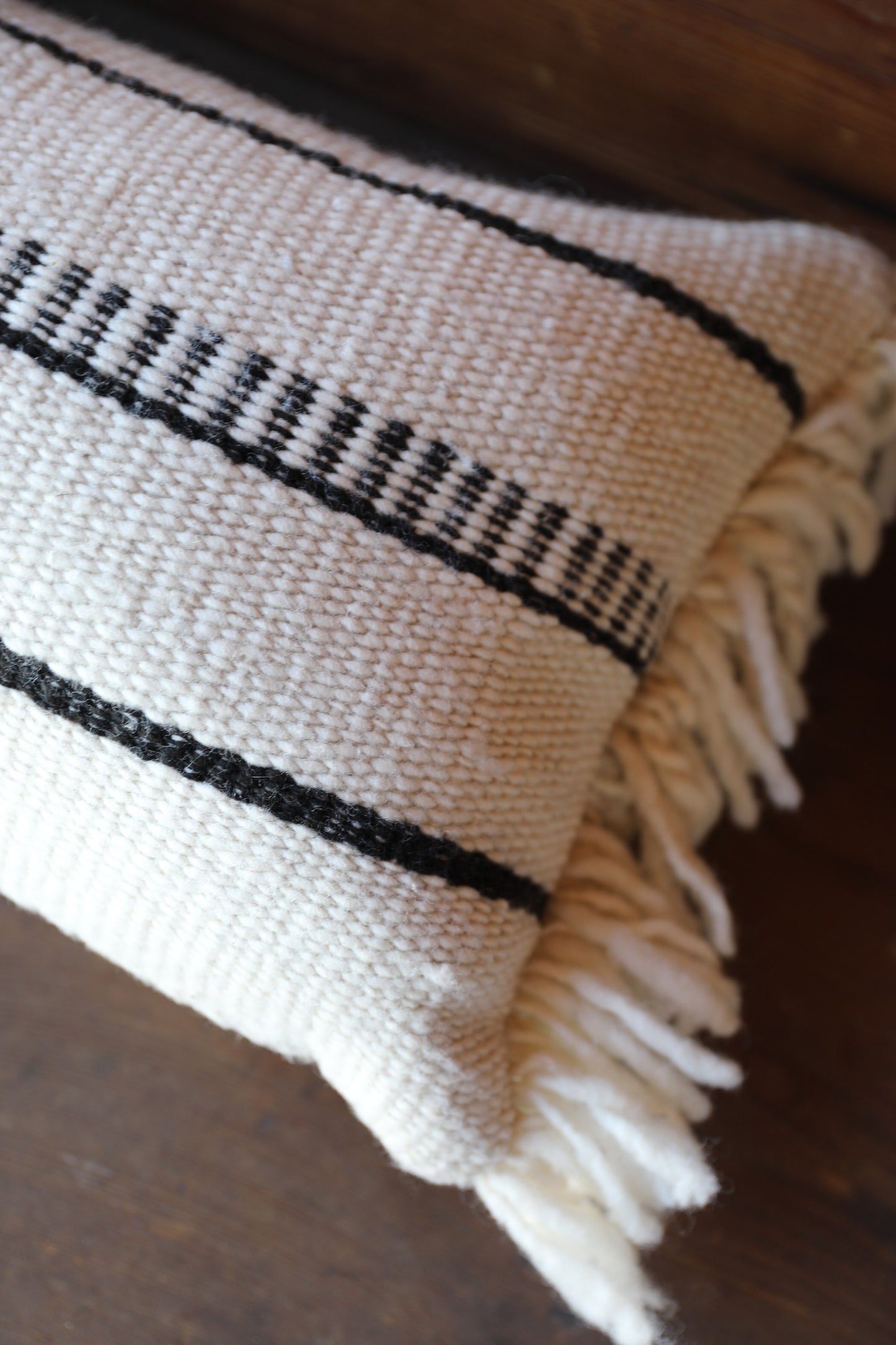 Lazzo Wool Lumbar Pillow 14''x 35''