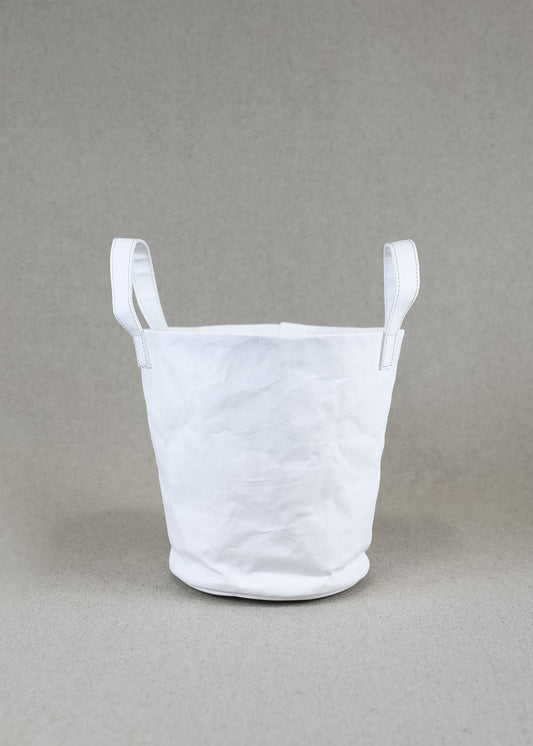 Small Paniere Washable Paper Bucket Tote from Italy